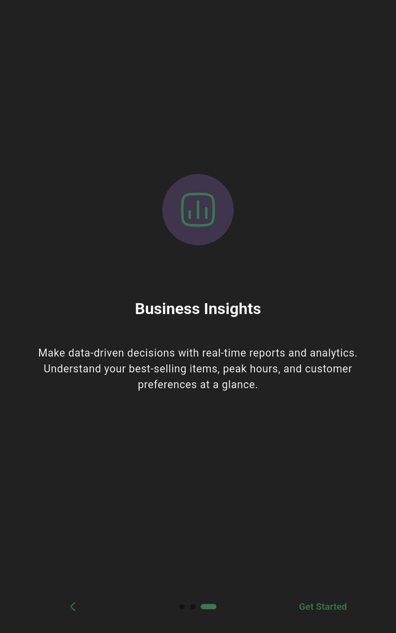 Onboarding intro screen three